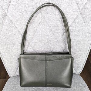 Wandler Carly Mini Shoulder Bag, Leather, Pine Green, Good Condition